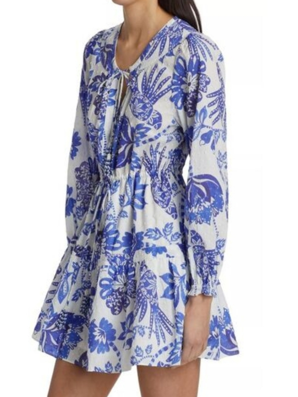 NWT FARM RIO | $210 Flowerful Birds Mini Dress - Picture 2 of 14